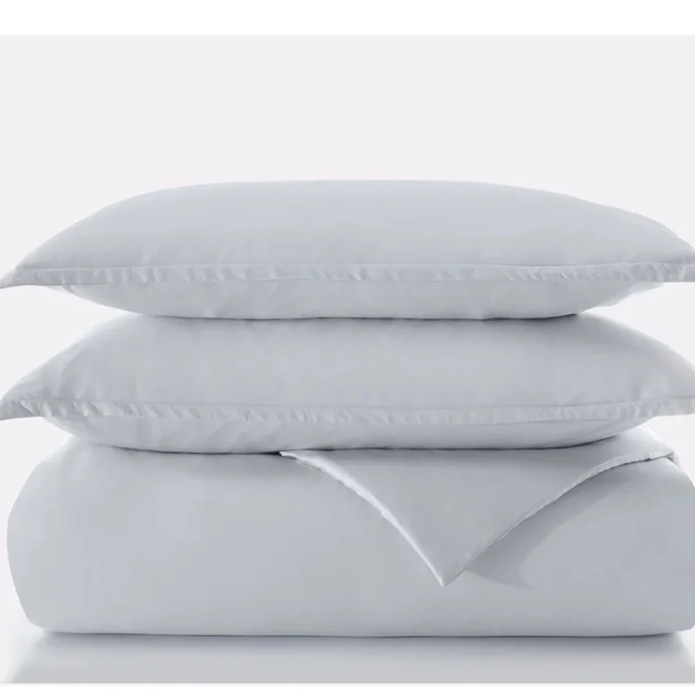 Alaskan King Bed Company Koda Bamboo™ Duvet Cover Set in Platinum